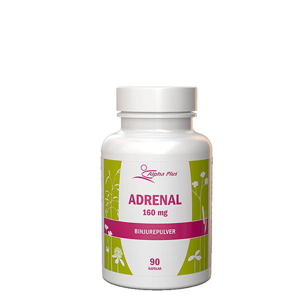 Alpha Plus Adrenal 160 mg, 90 kapslar 