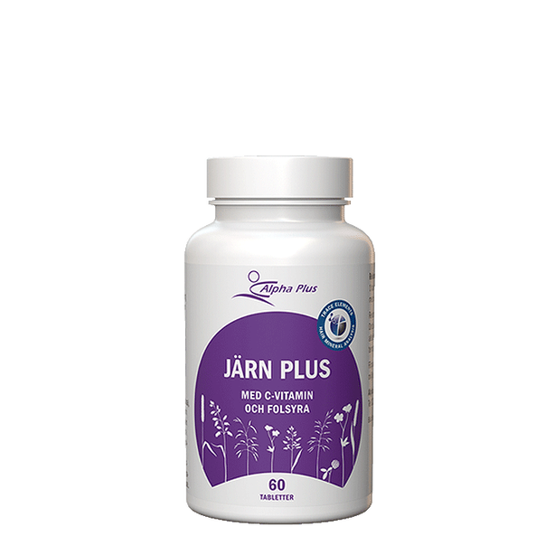 Alpha Plus Järn Plus, 60 tabletter 