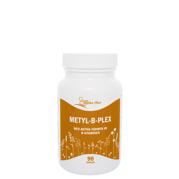 Alpha Plus Metyl-B-Plex, 90 kapslar 