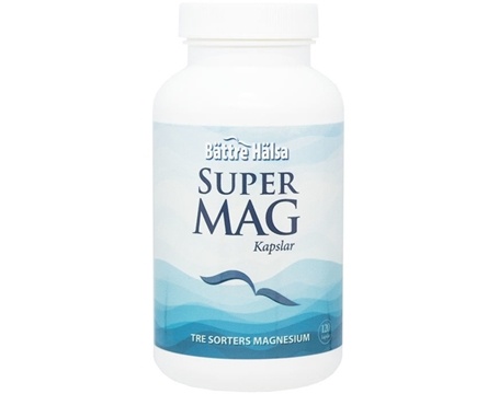 Bättre Hälsa SUPER MAG Kapslar 120 st 