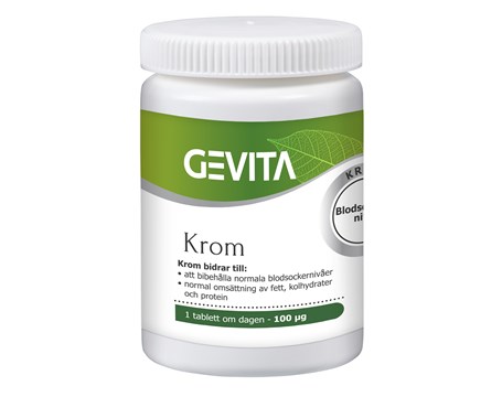Gevita Krom 100 tabletter 