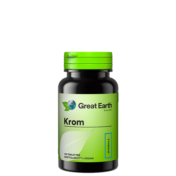 Krom 200 µg, 100 tabletter 