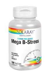 Solaray - Mega B-Stress, 120 kapslar