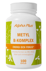 Alpha Plus - Metyl-B-Plex, 100 kapslar