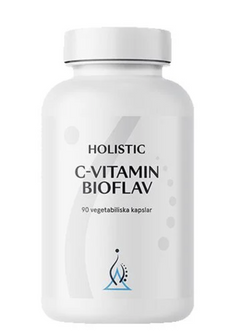 Holistic - C-vitamin Bioflav, 500 mg, 90 kapslar