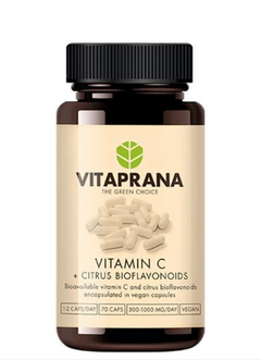 Vitaprana - Vitamin C + Citrus Bioflavonoider, 70 kapslar