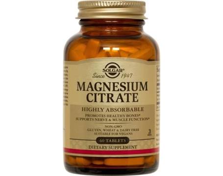 Solgar Magnesium Citrate 120 tabletter 