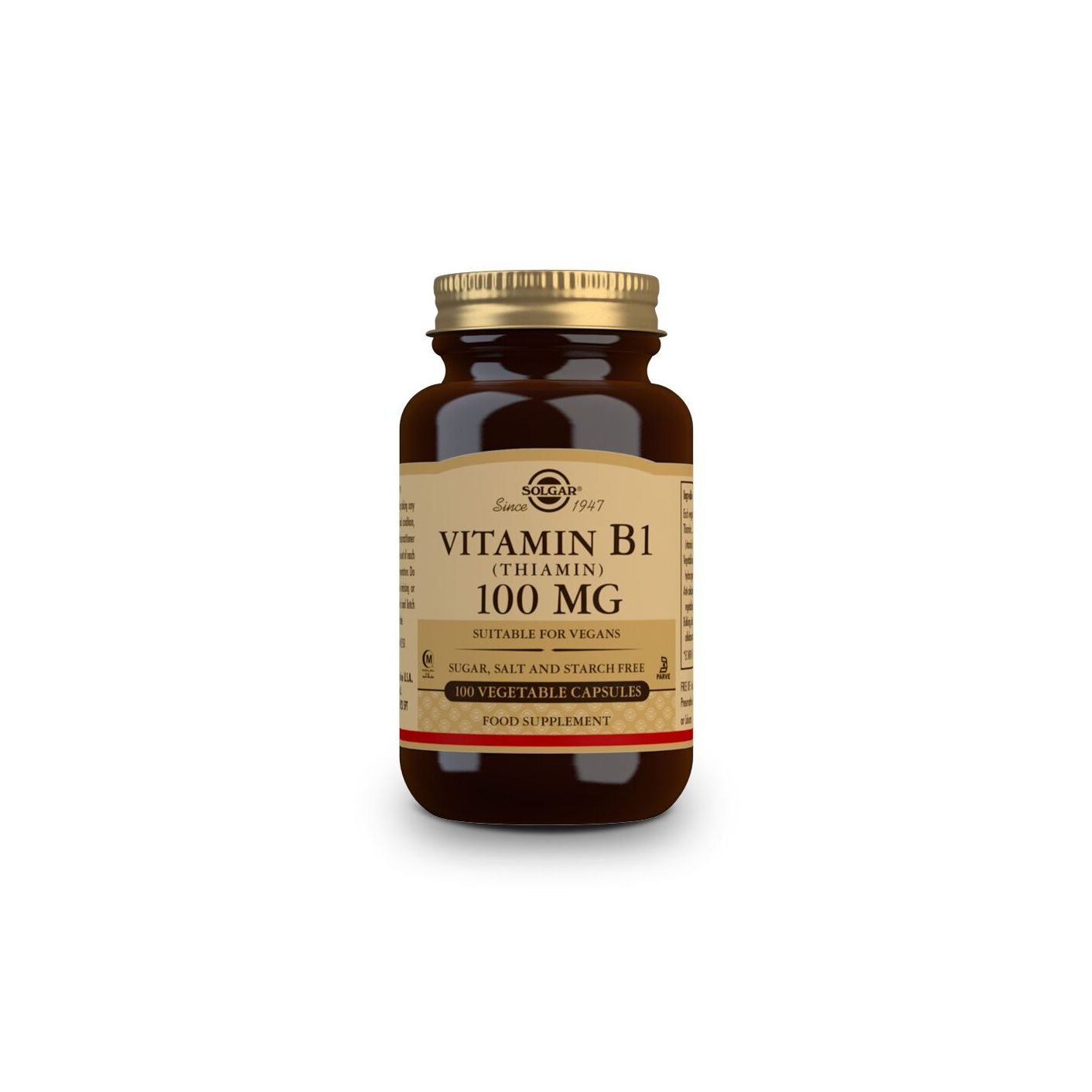 Solgar Vitamin B1 100 mg 